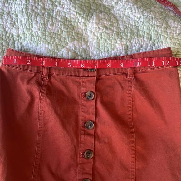 Womens SM Button Skirt - Picture 6 of 9